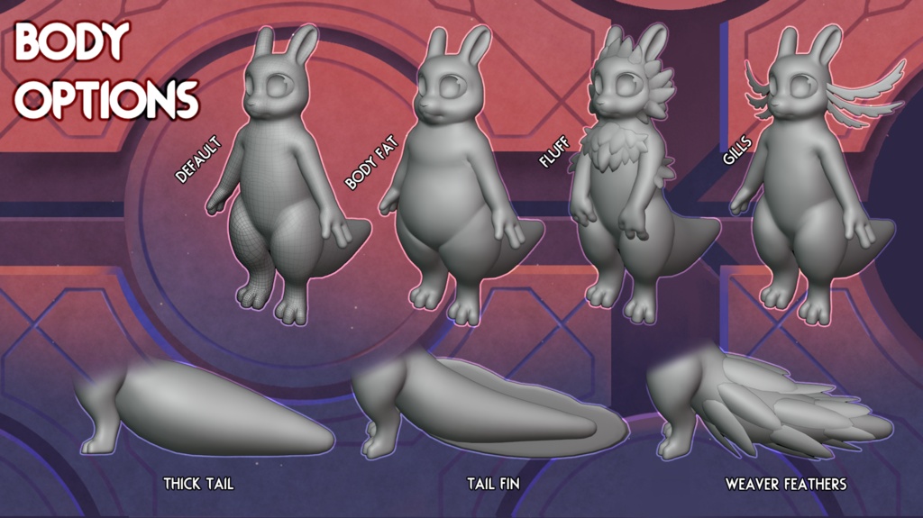 Slugbeast Redux - Slugcat VRChat Avatar