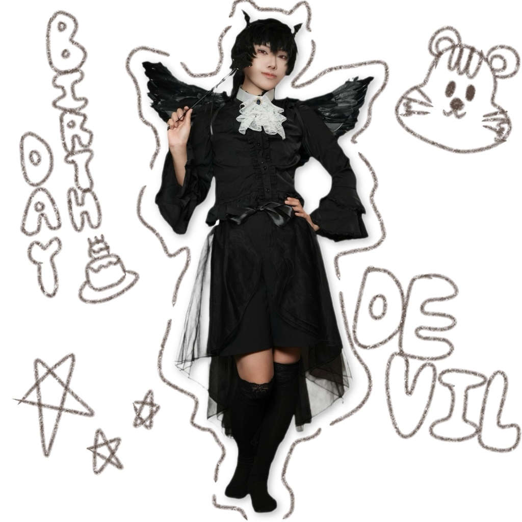生誕アクリルスタンド　[悪魔ver.]