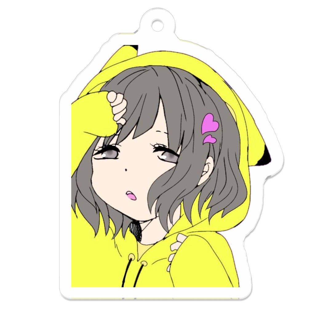 眠っこねむりん アクリルキーホルダー