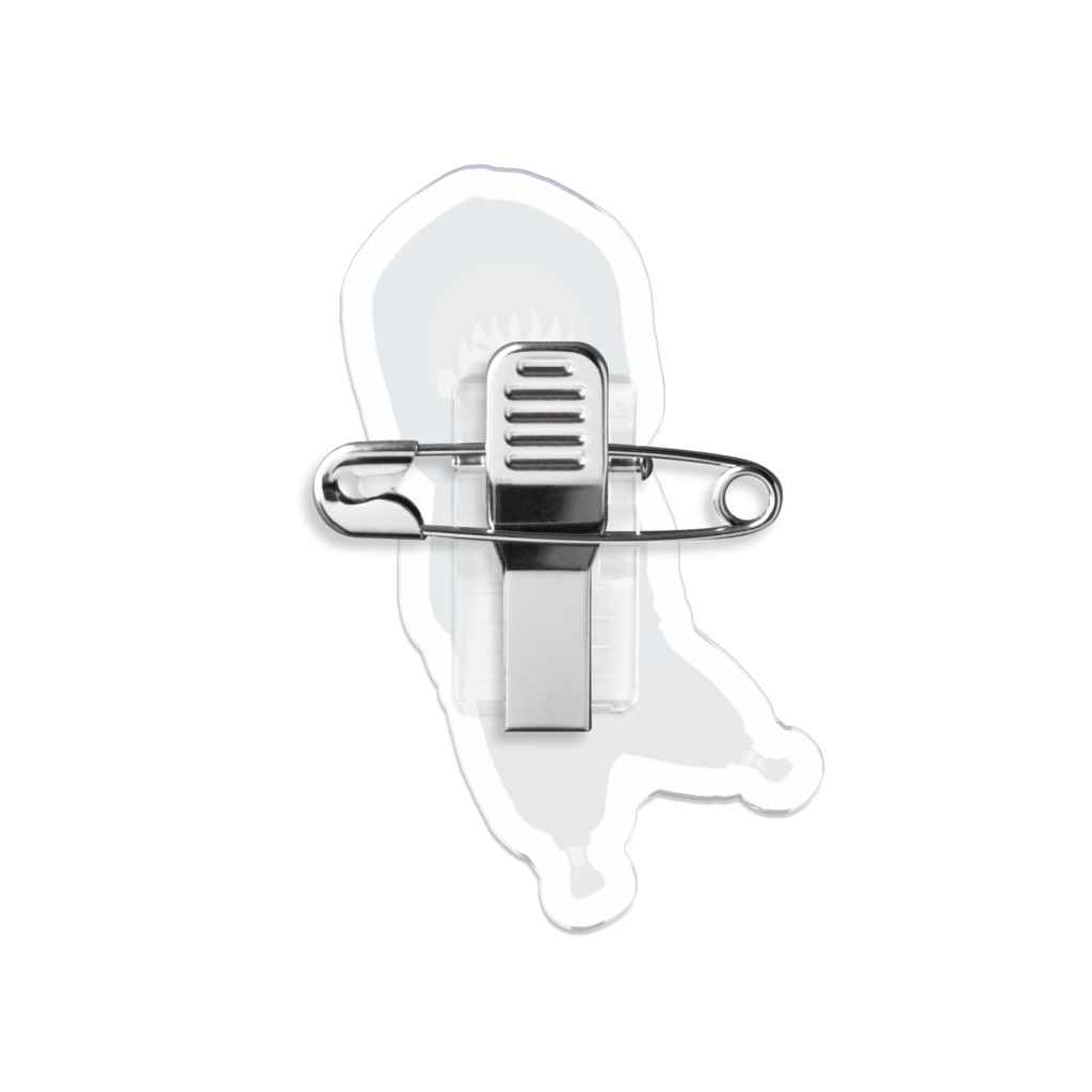 Hytoくん アクリルバッジ