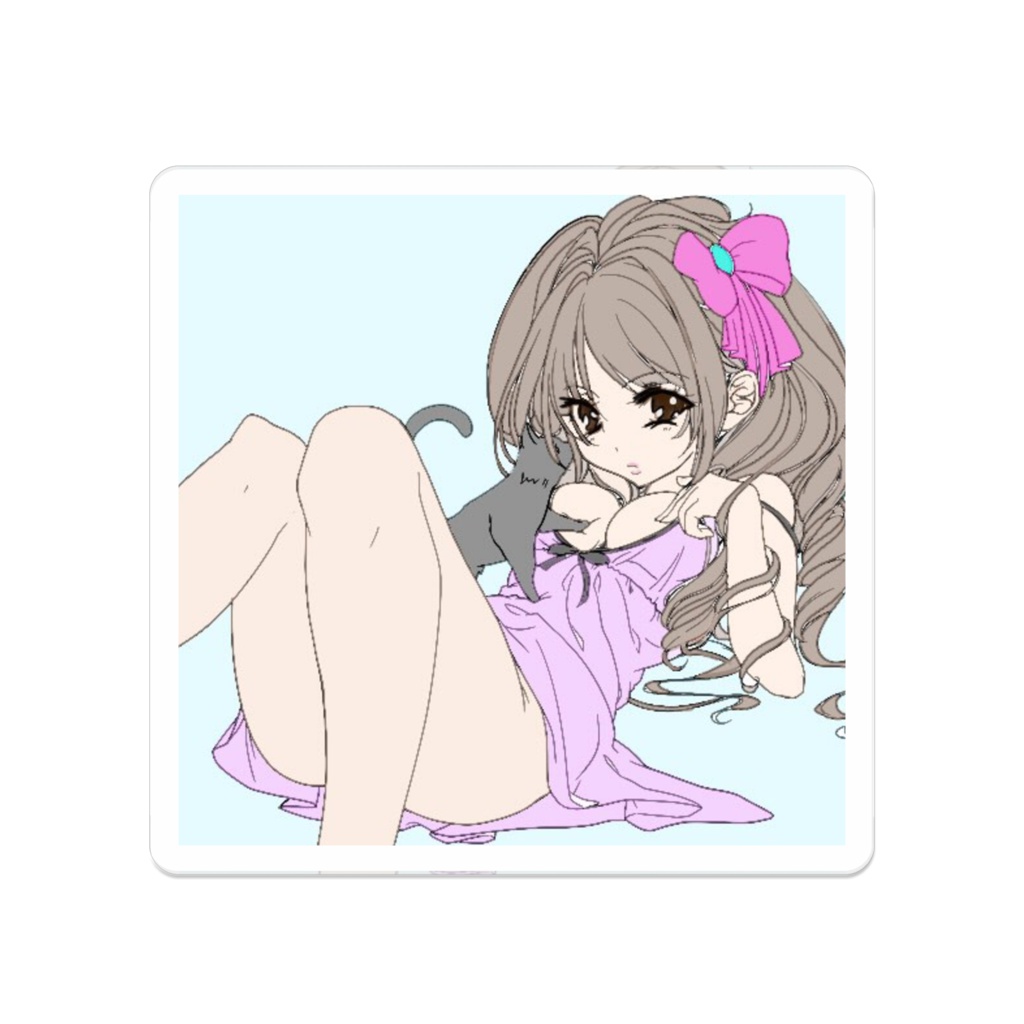 CatGirlアクリルバッジ