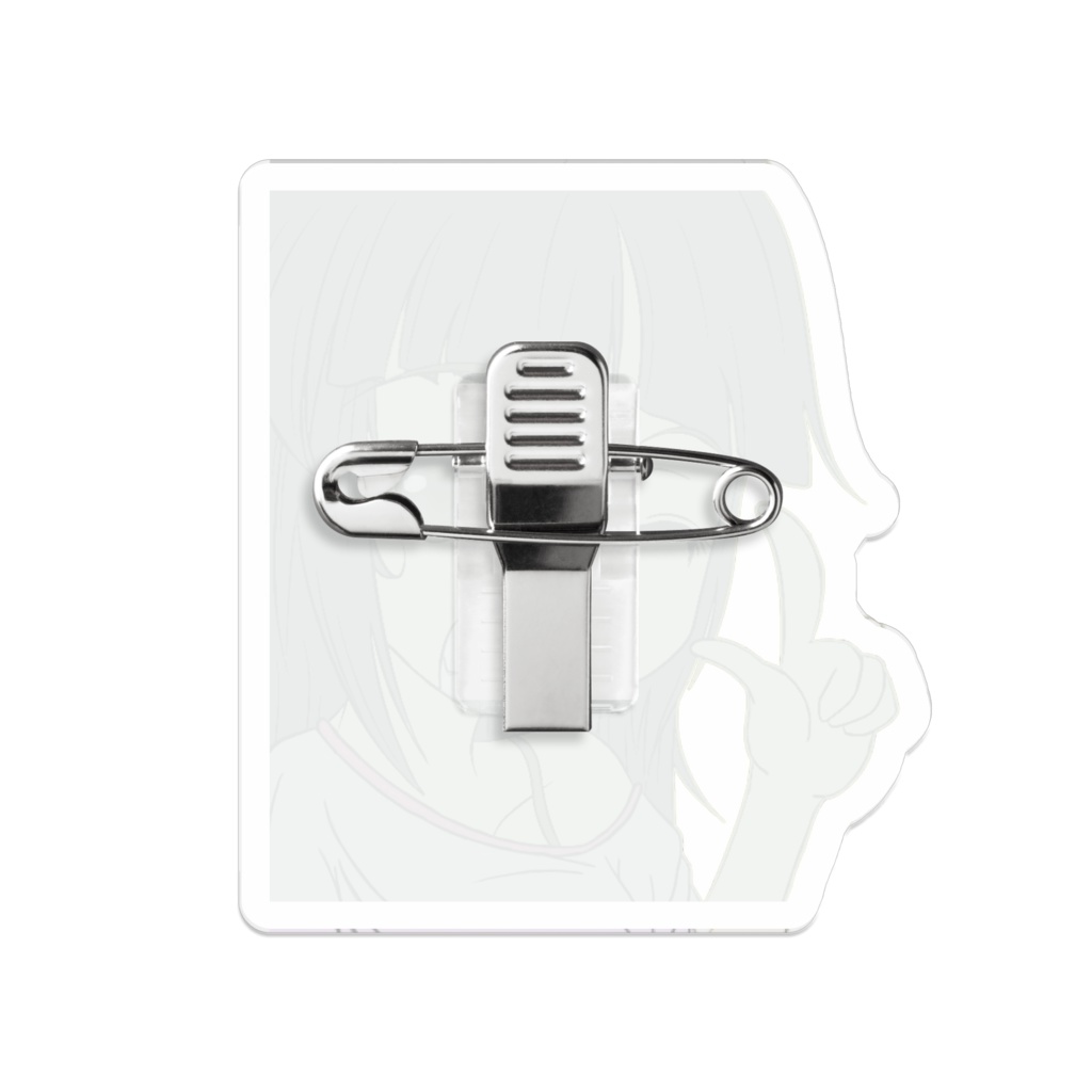 白兎ちゃんアクリルバッジ