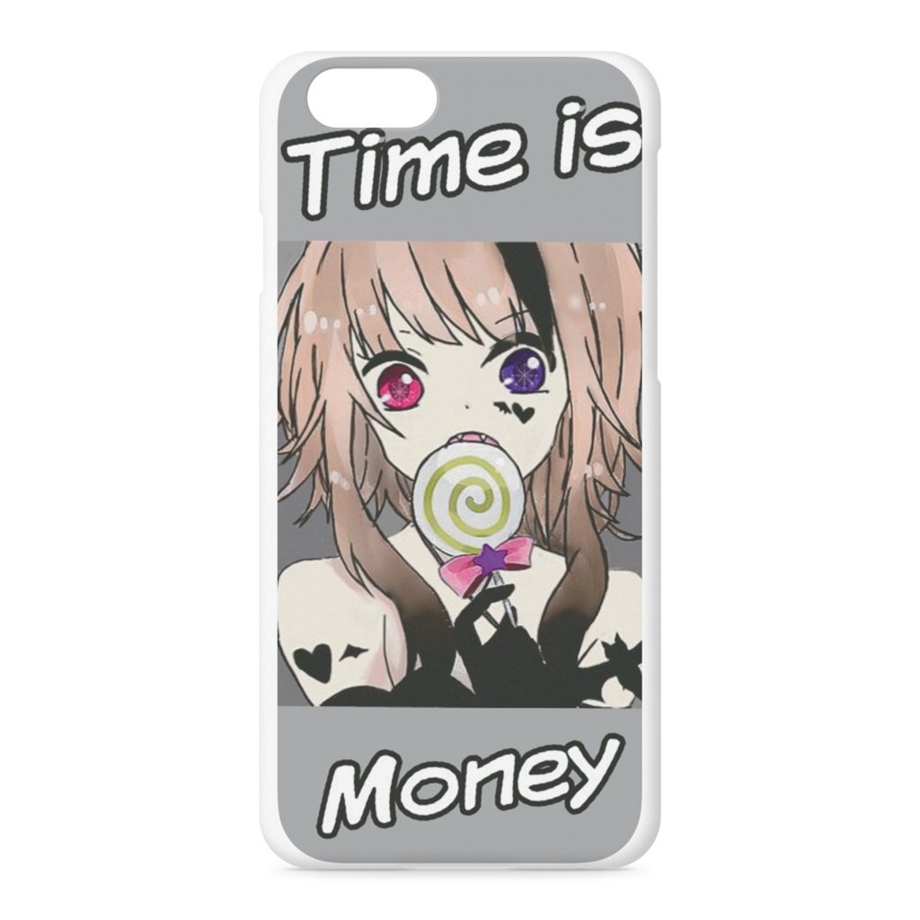 Time is money iphoneケース
