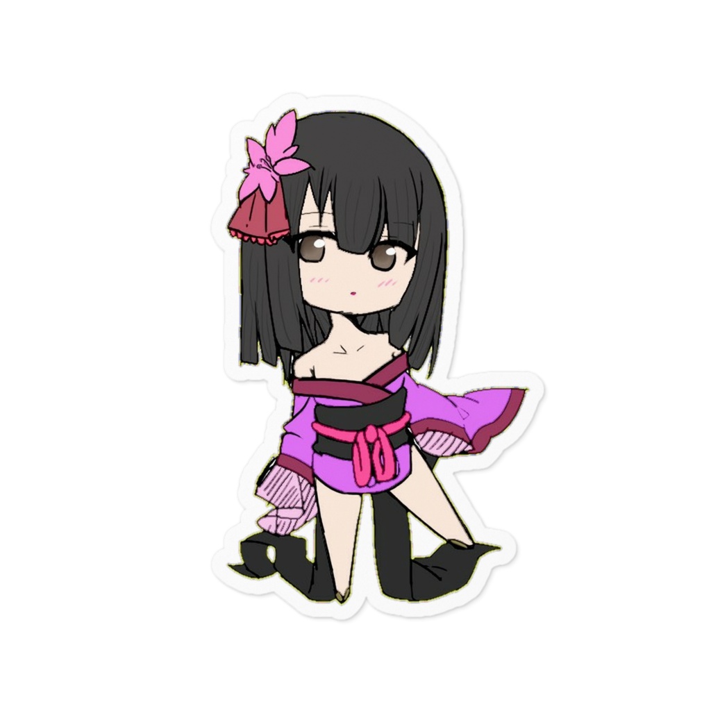 夜紗姫ちゃんステッカー
