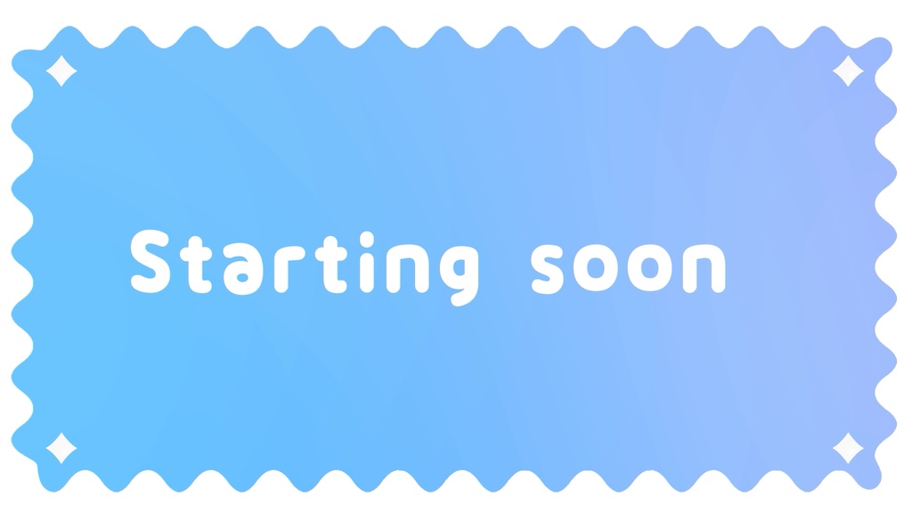 かわいい!シンプルな待機画面
