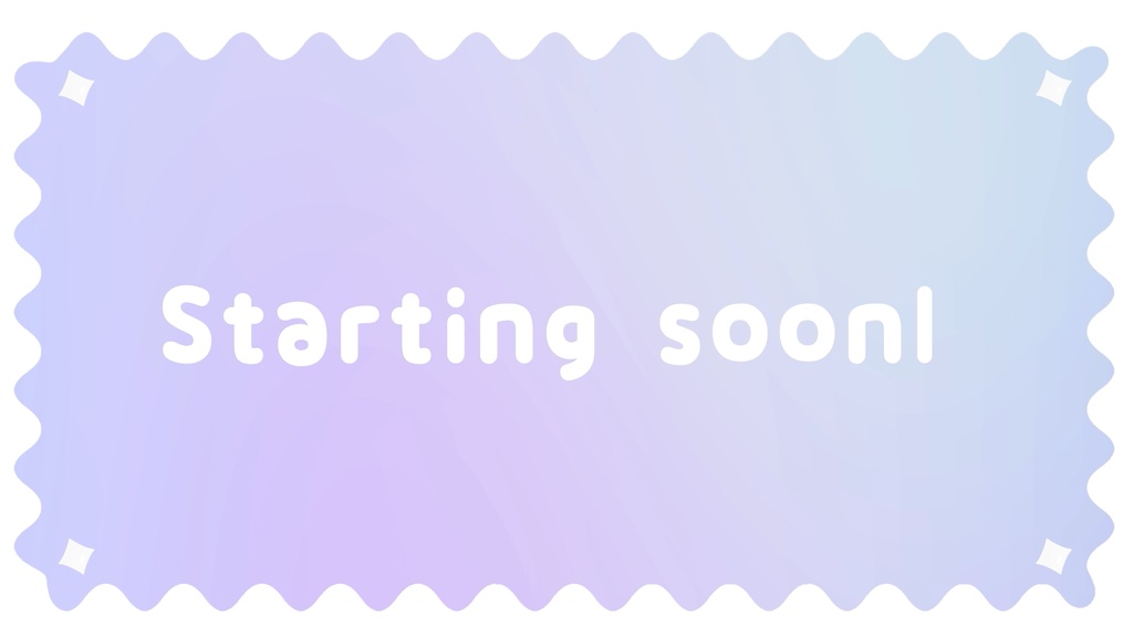 かわいい!シンプルな待機画面