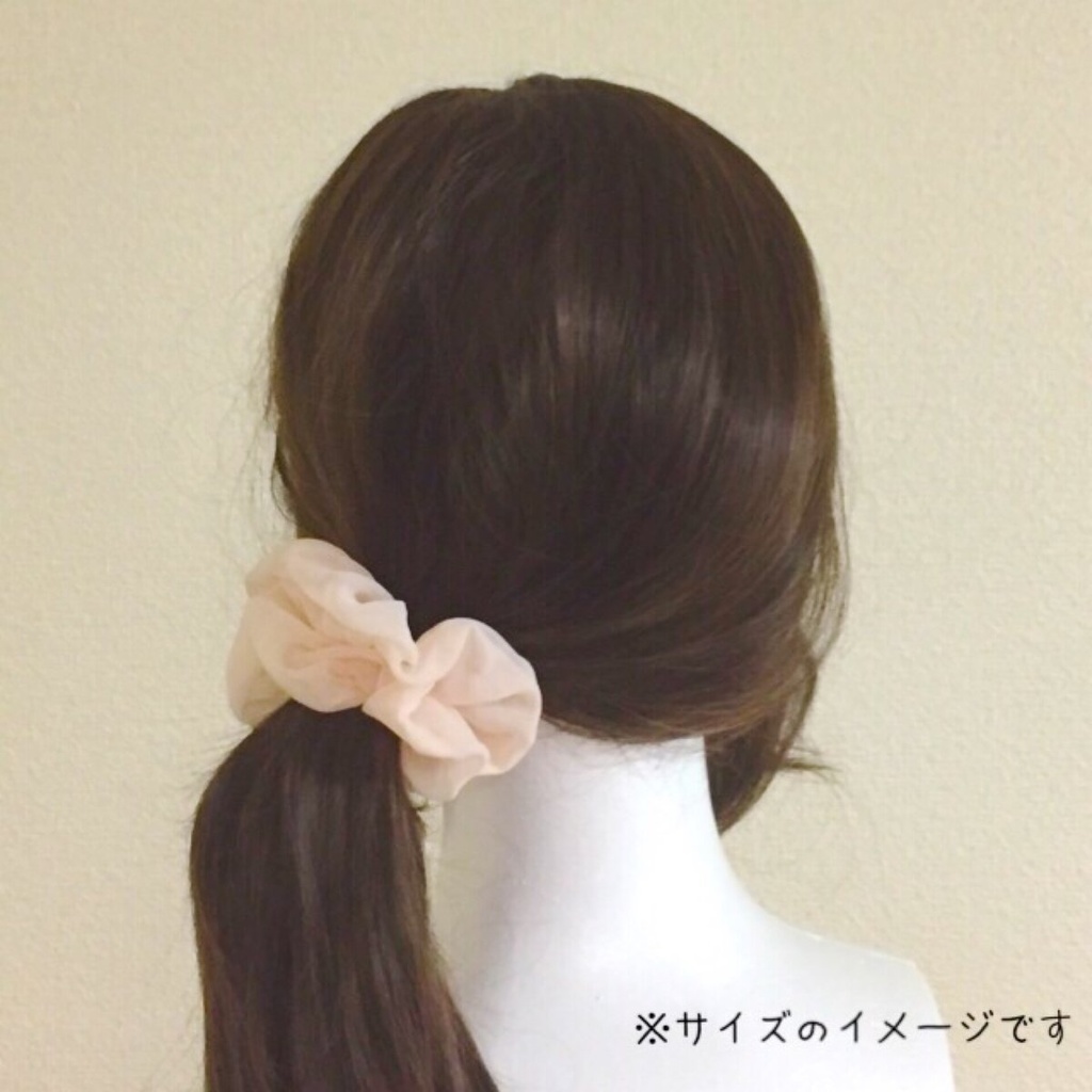 シフォンシュシュ(モカ)