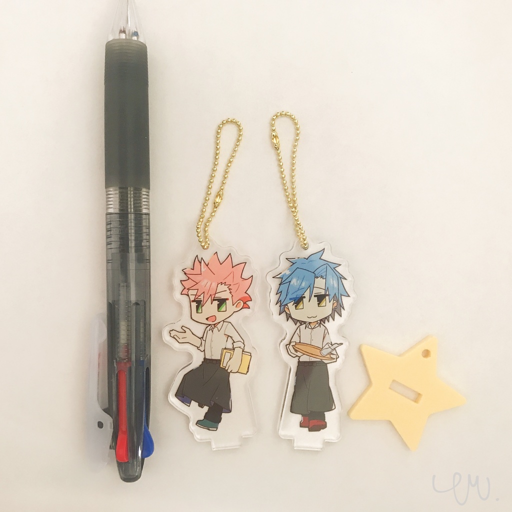 カフェ店員酒井戸&穴井戸