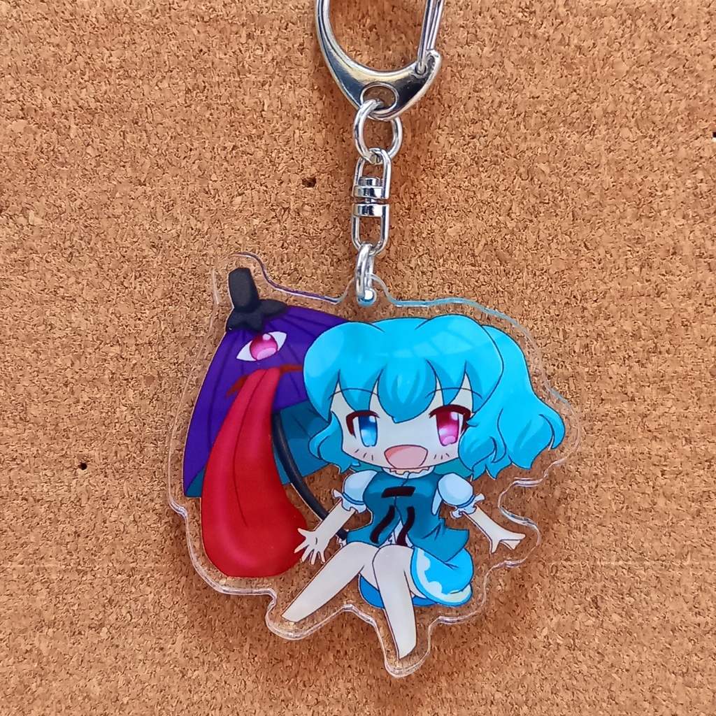 アクリルキーホルダー 多々良小傘