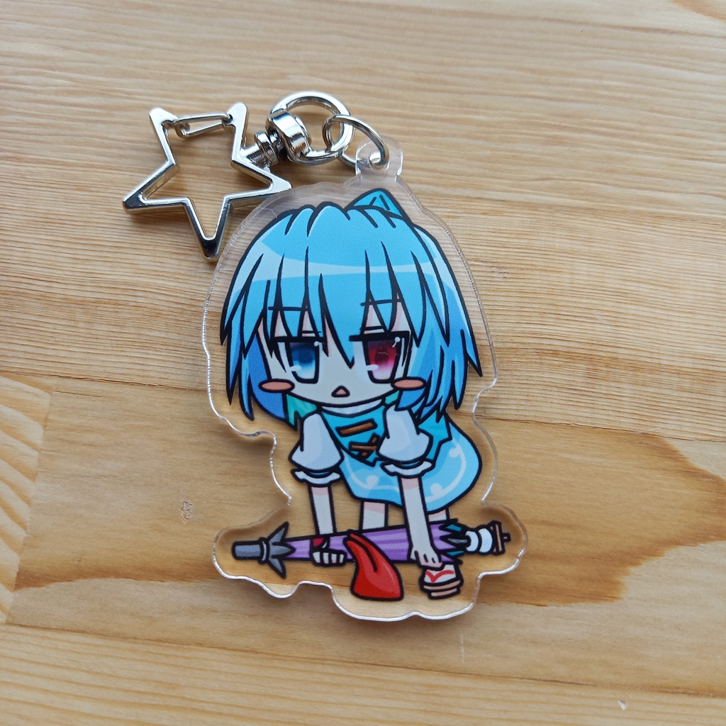 吊るされ小傘ちゃんアクリルキーホルダー