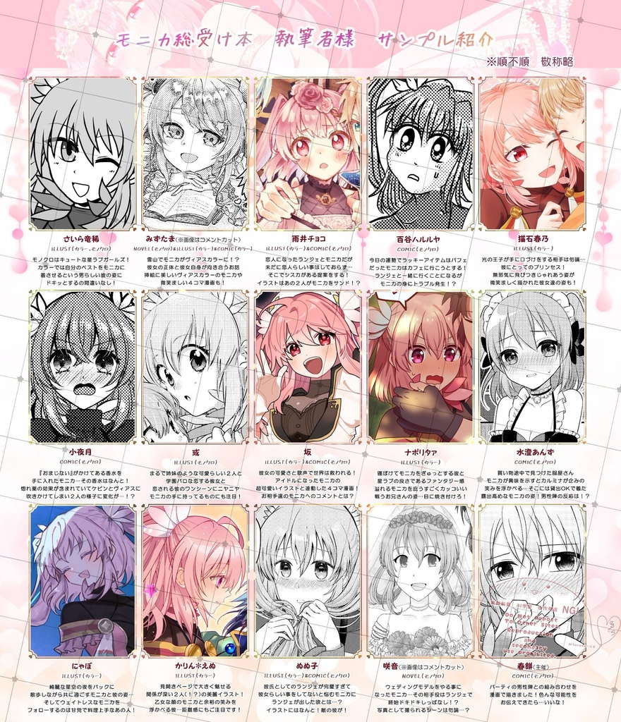 モニカ総受け本