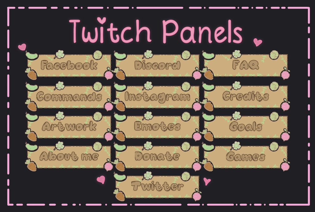 Soft Twitch Panel