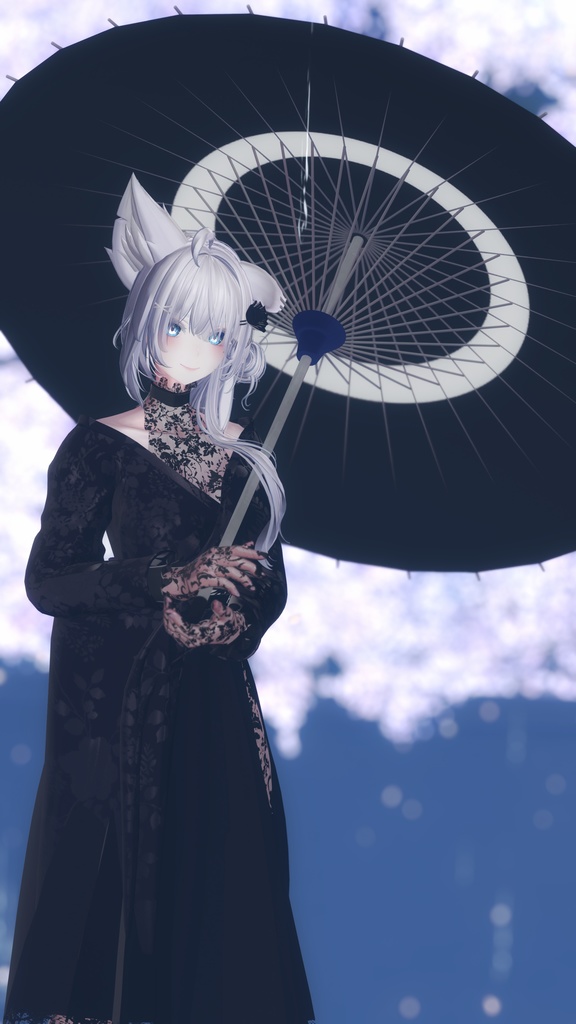 『KALEEDA』crow.t【VRChat向け3Dモデル】