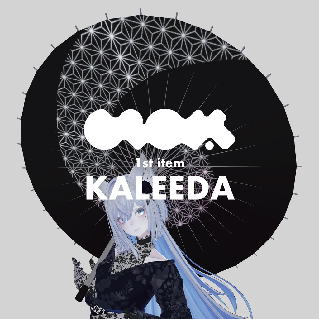 『KALEEDA』crow.t【VRChat向け3Dモデル】