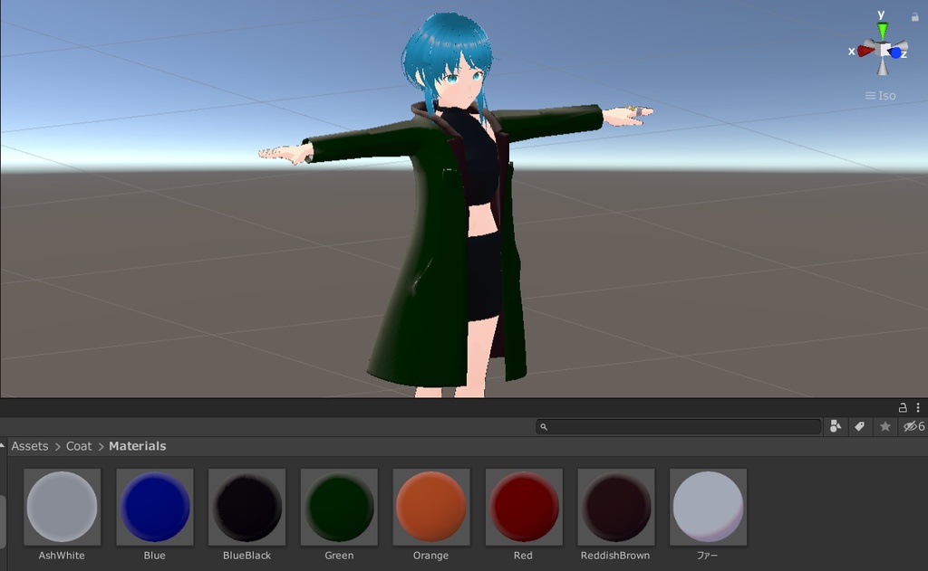 【VRChat想定】Jacket&Coat【3Dモデル】