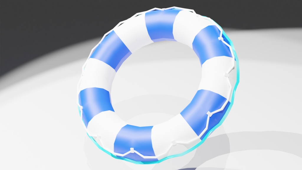 【たぬどら対応衣装】たぬどら・サマーセット【3Dモデル】