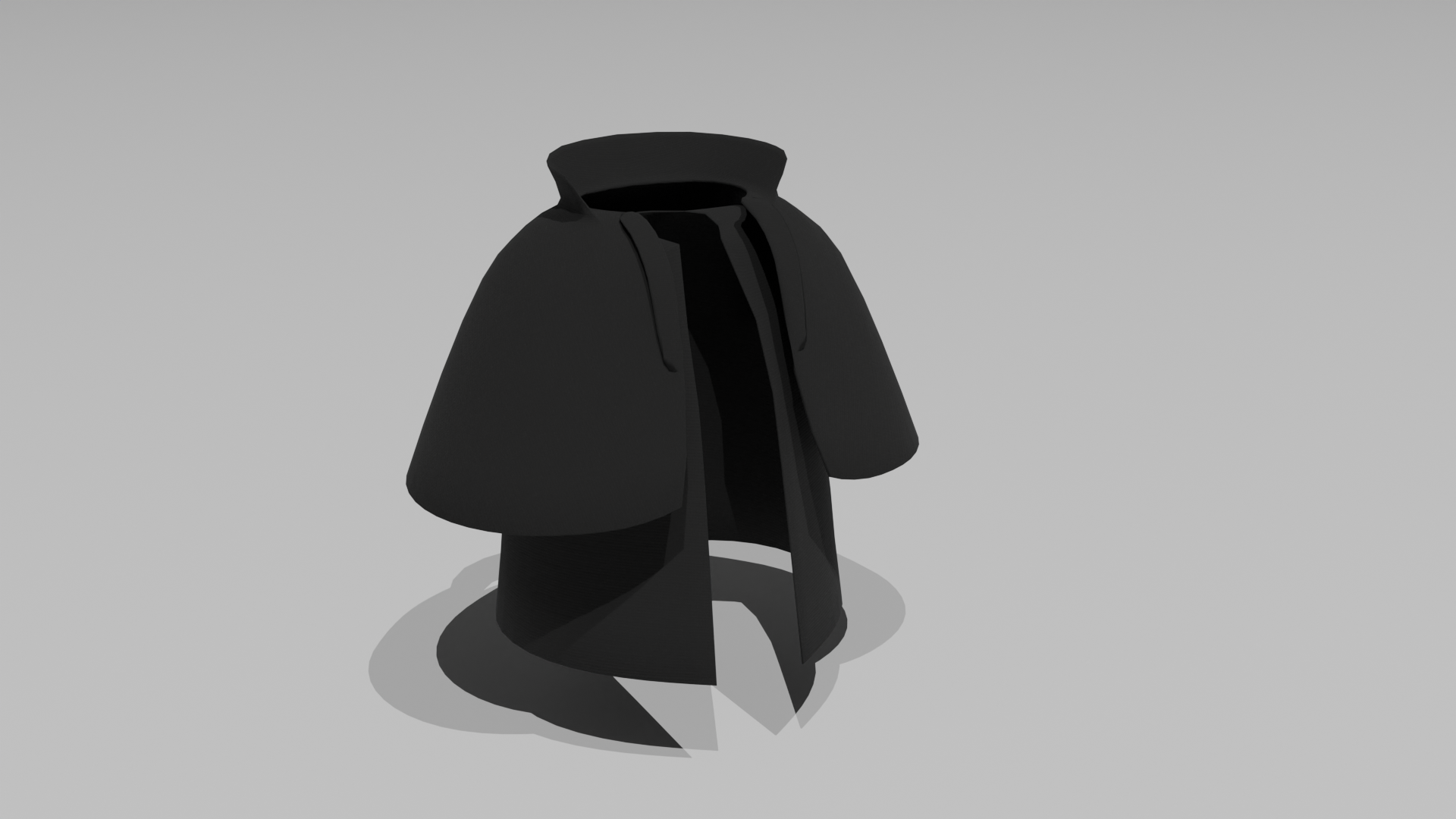 【たぬどら対応衣装】たぬどら・インバネスコート【3Dモデル】