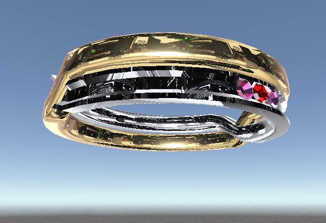 dual ring　【VRC想定3Dアクセサリー】