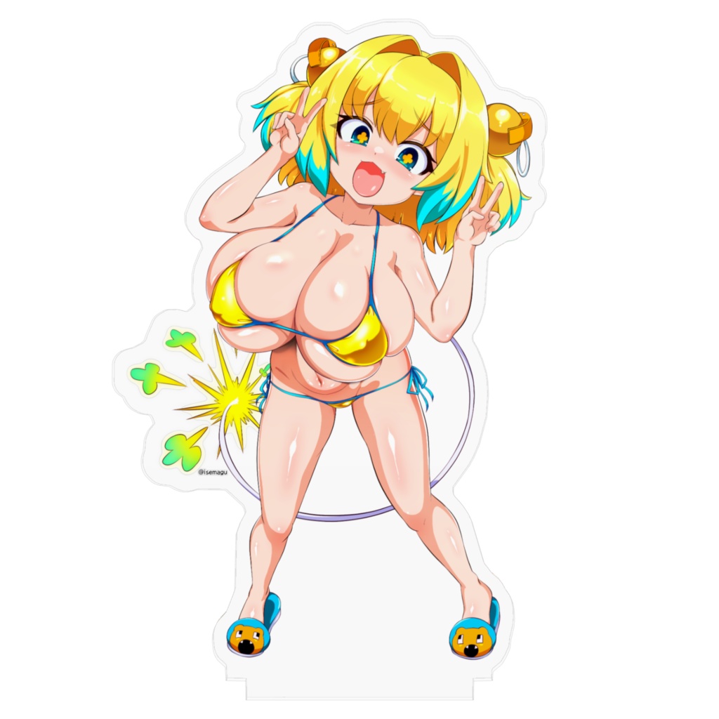 パインのアクリルフィギュア