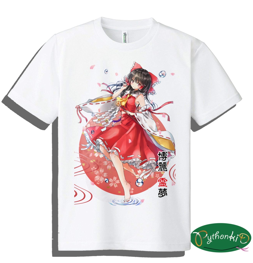 【東方】博麗　霊夢【Tシャツ】