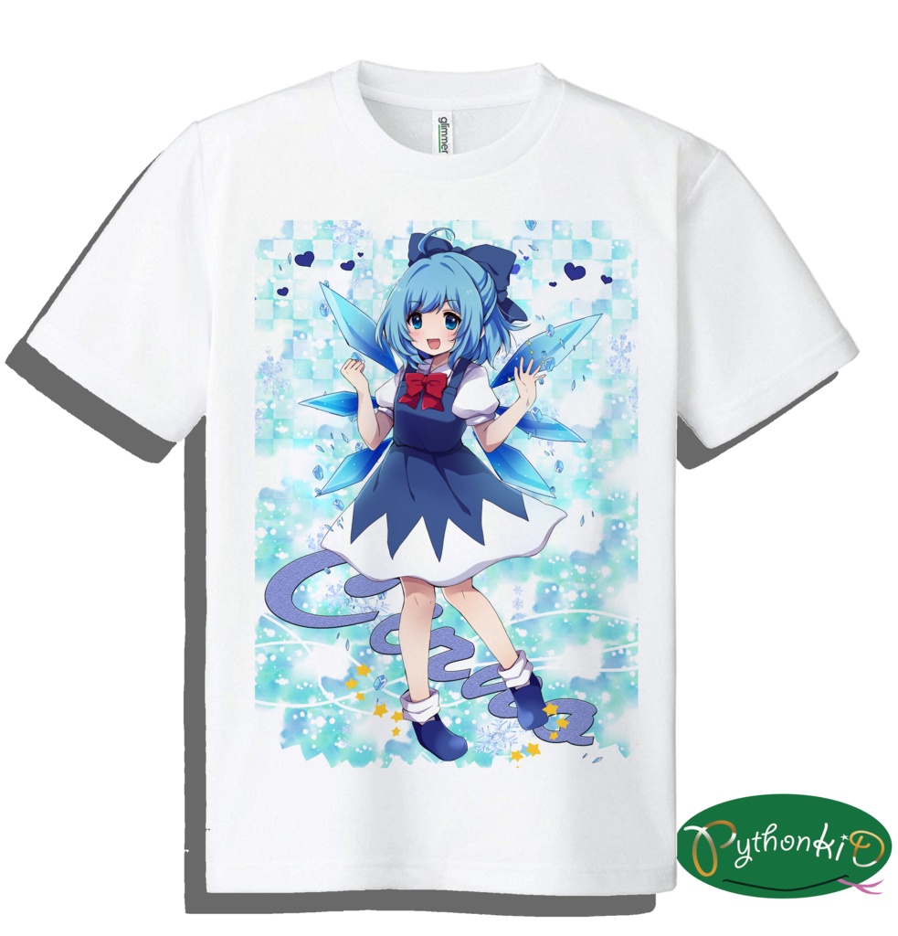 【東方】チルノ2【Tシャツ】