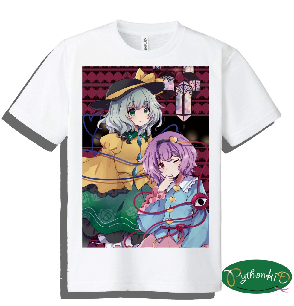 【東方】こいし&さとり2【Tシャツ】