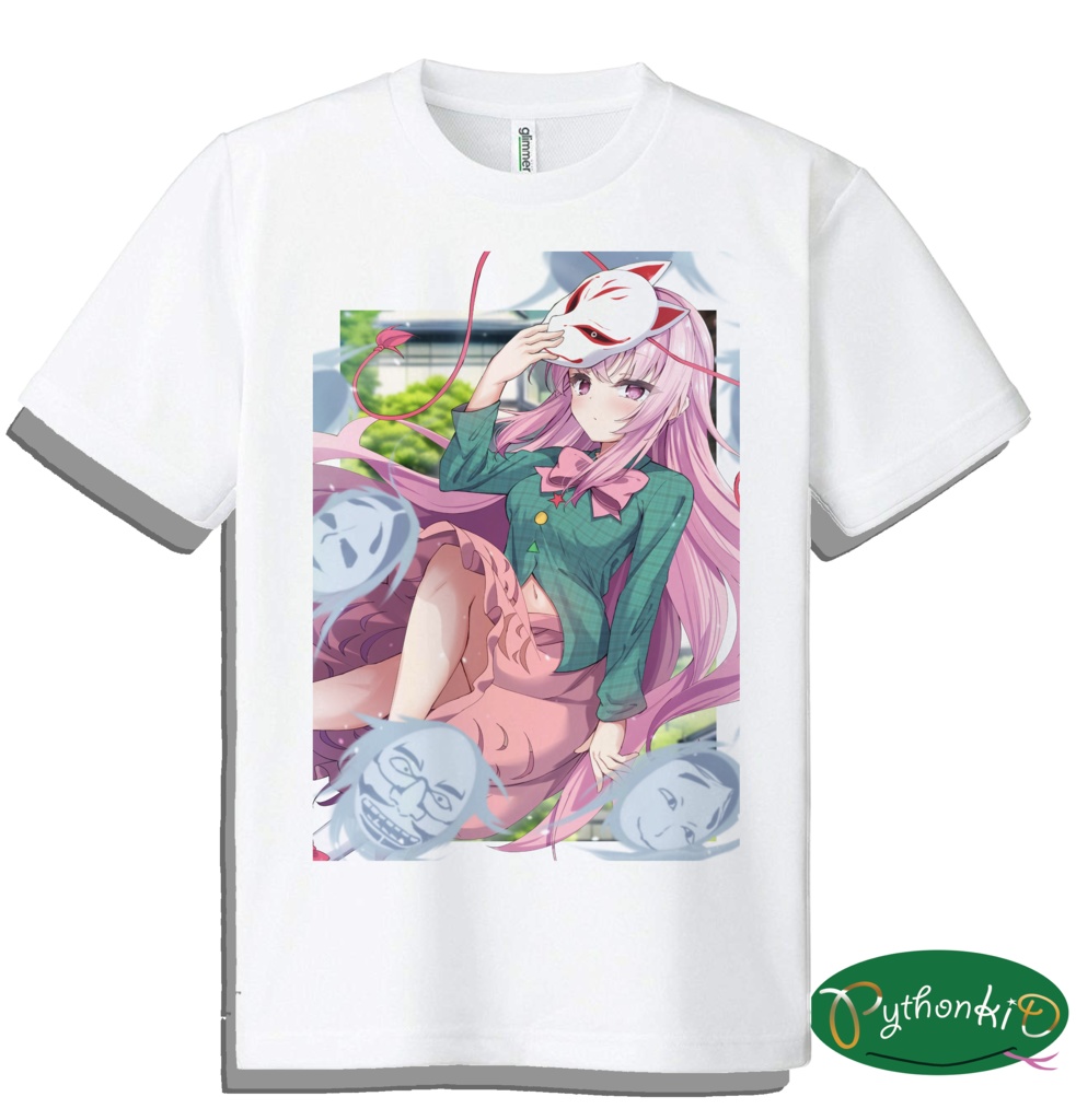 【東方】秦こころ13【Tシャツ】