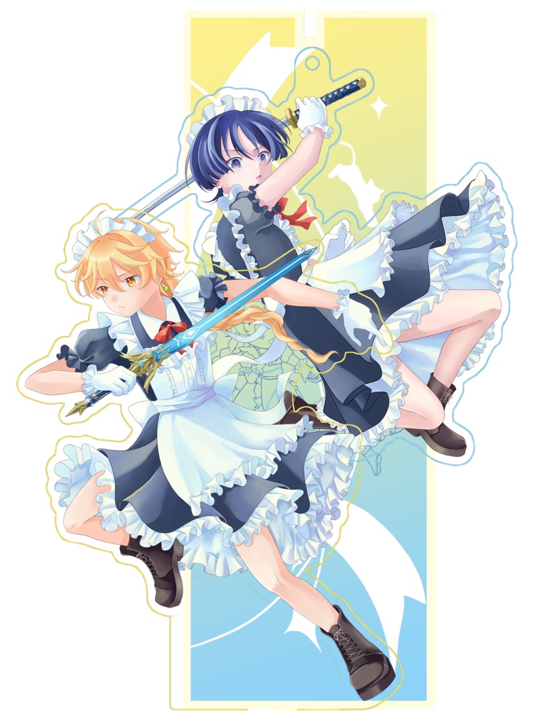 共闘！メイド空放ジオラマアクスタ