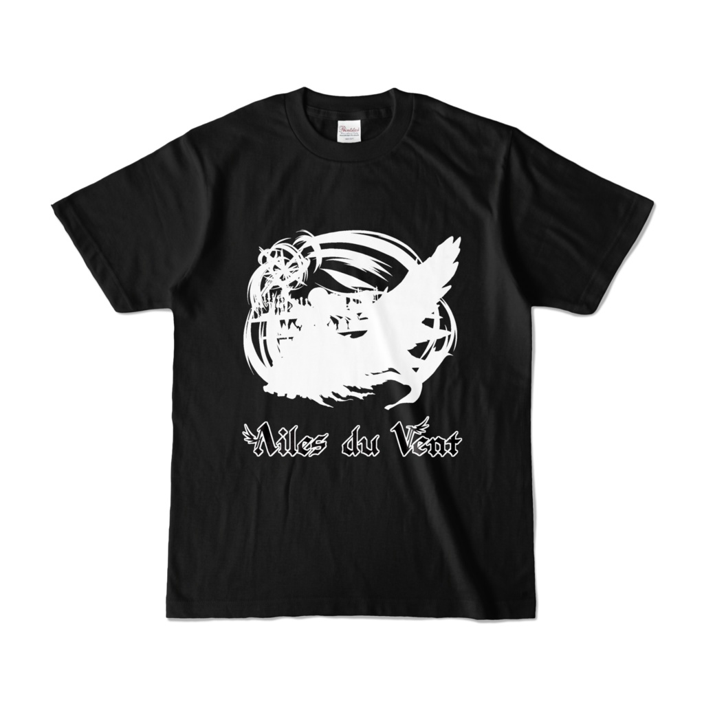 オリジナルシルエットカラーTシャツ（Black）