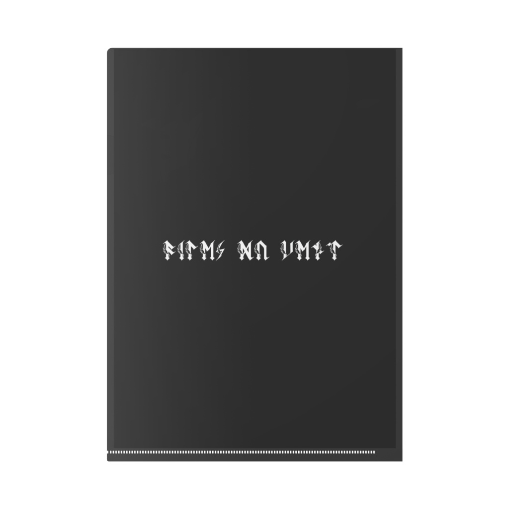 オリジナルA4クリアファイル