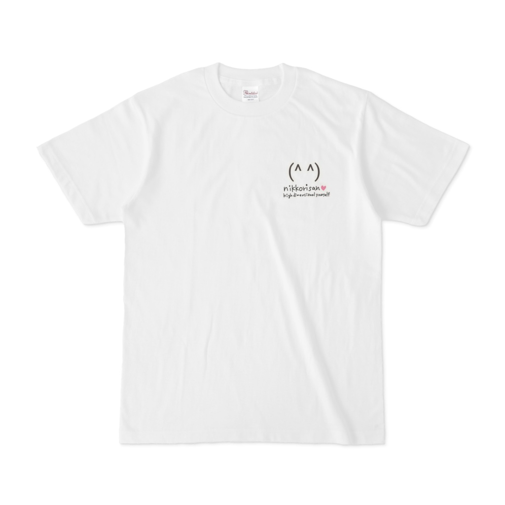 にっこりさん半袖Tシャツ(白)
