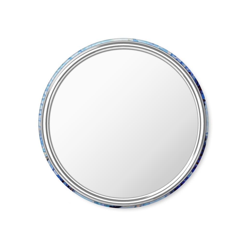 メデューサ ミラー 青