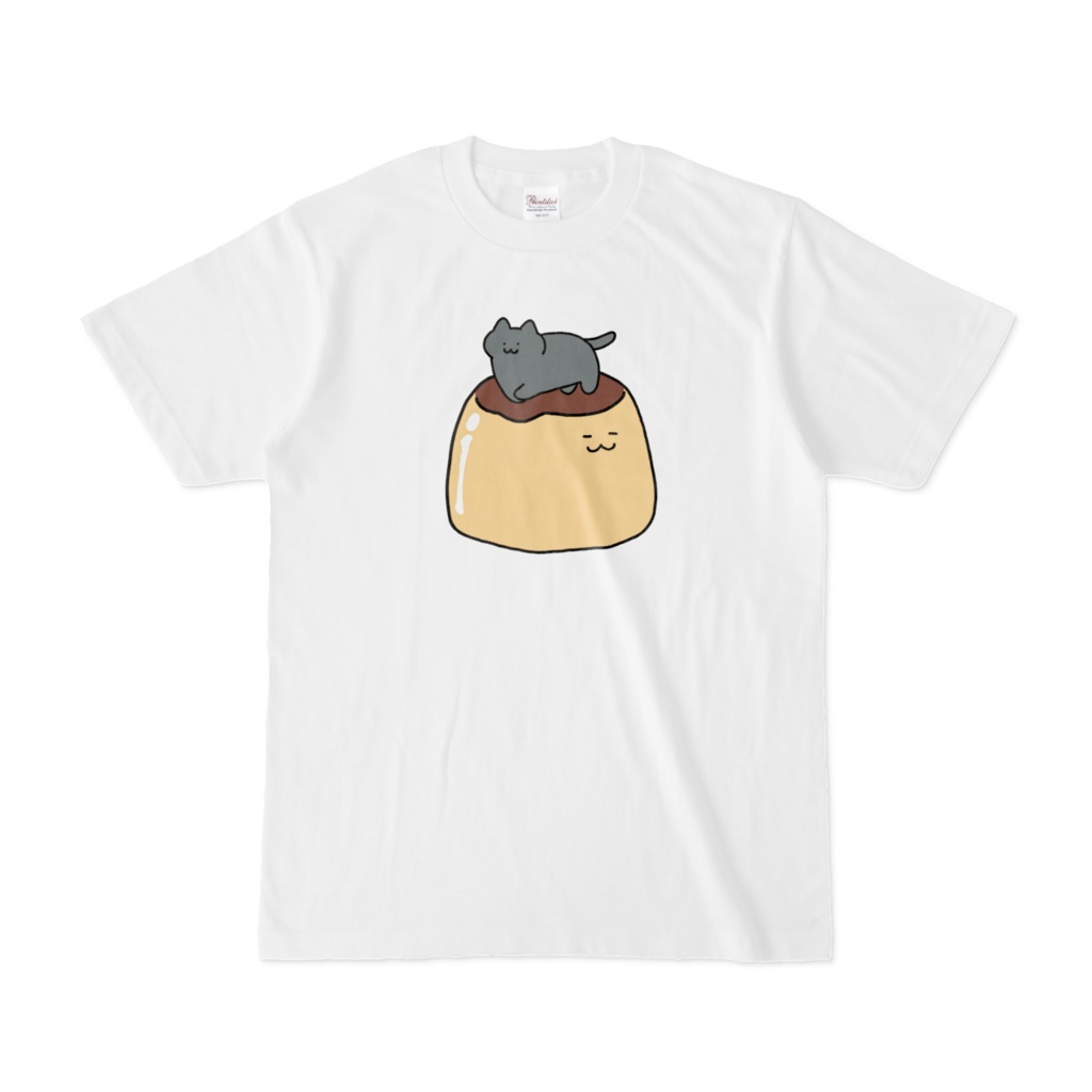 ねことぷりんTシャツ