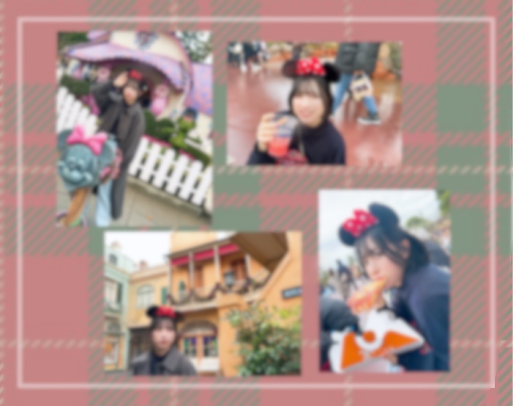 ランチェキ3枚セット【ディズニークリスマス】