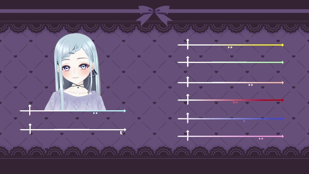 【動く】シンプルちるプレートLIVE×白【全8色】