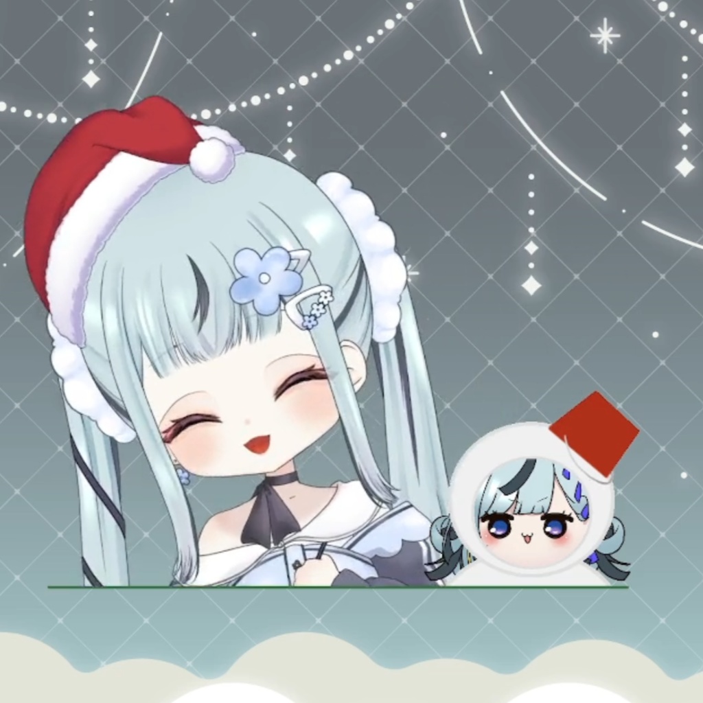 【動く】クリスマスプレート【3種】