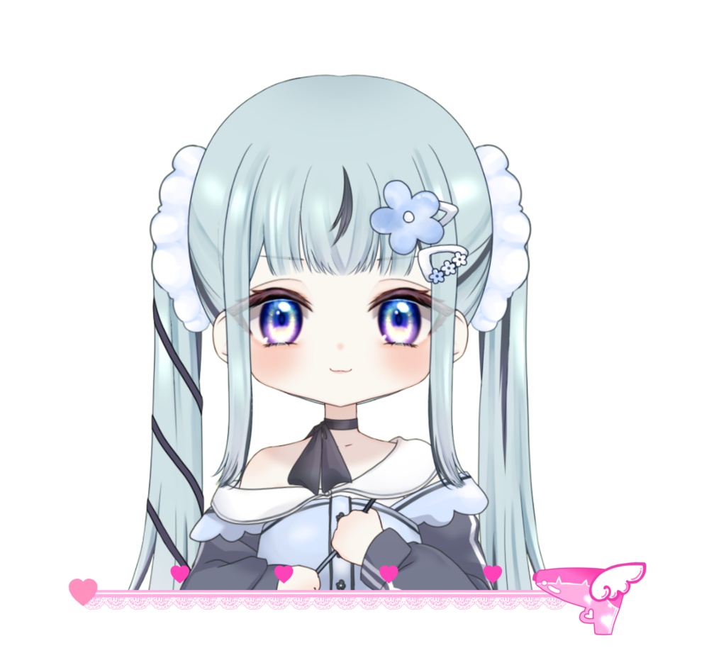 【動く】ハートガンプレート【5色】