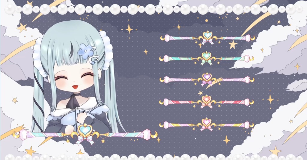 一週間無料【動く】魔法ちるプレート【5色】