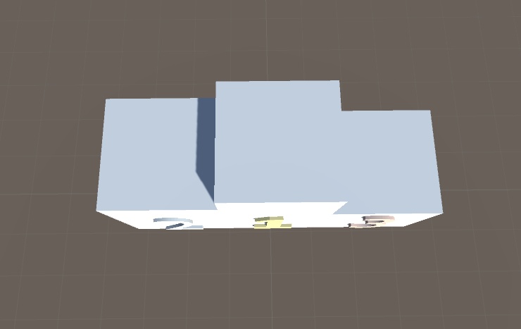 3Dモデル表彰台 Podium