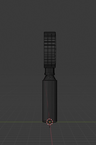 3Dモデル虫メガネ Magnifying glass 3D model
