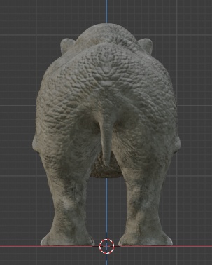 3Dモデル サイ 動物 Rhino Animal
