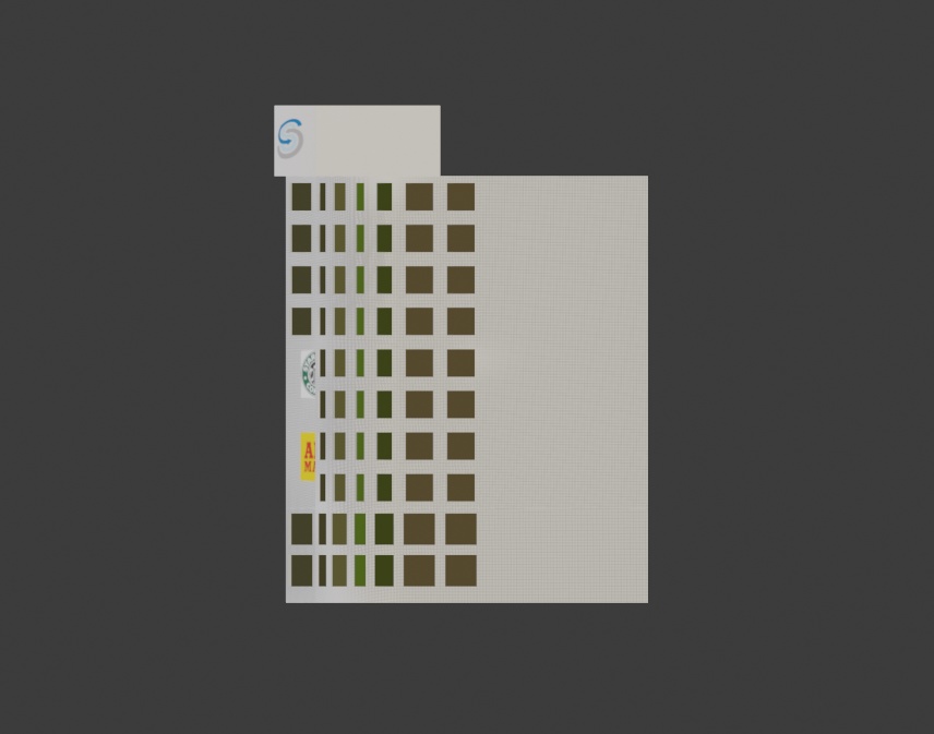 ショッピングモール 3Dモデル Shopping mall 建物 ビル