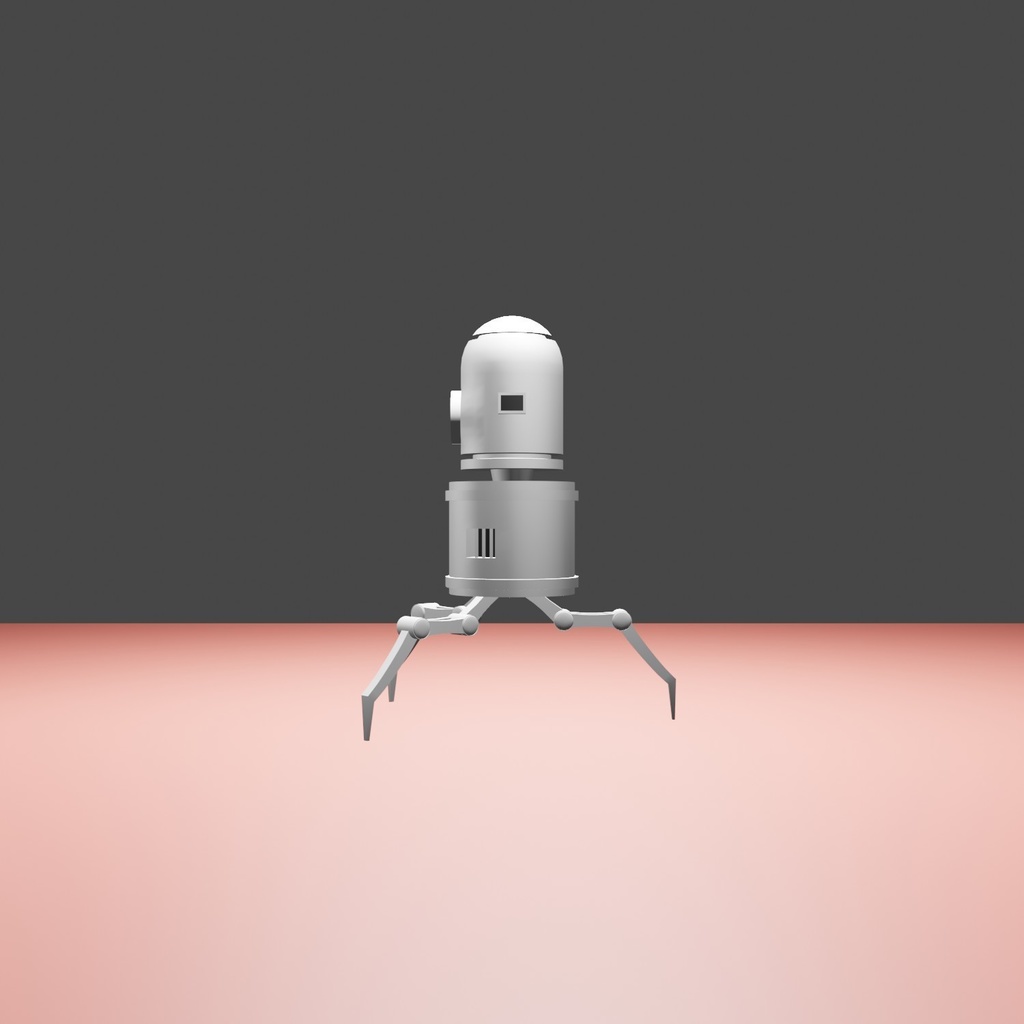 ロボット 3Dモデル アニメーション付