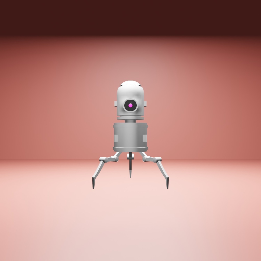 ロボット 3Dモデル アニメーション付