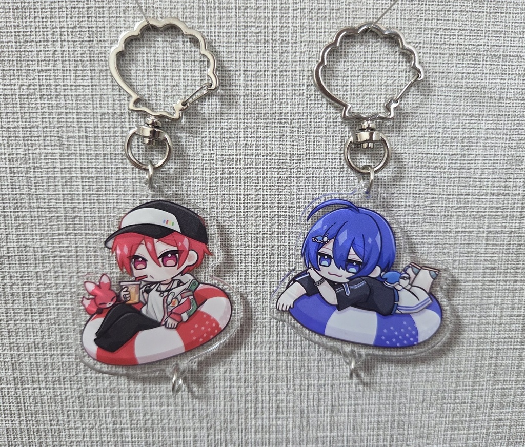 【非公式】アニカフェ衣装アクキー