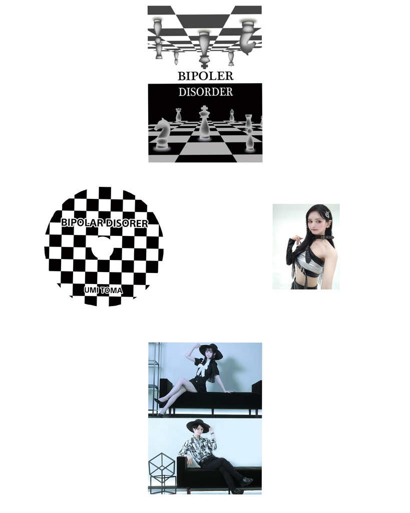 創作写真集「BIPOLAR DISORDER」コンセプトフォトCDアルバム