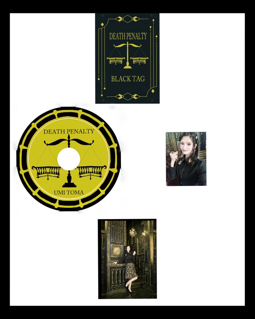 創作写真集「DEATH PENALTY」コンセプトフォトCDアルバム