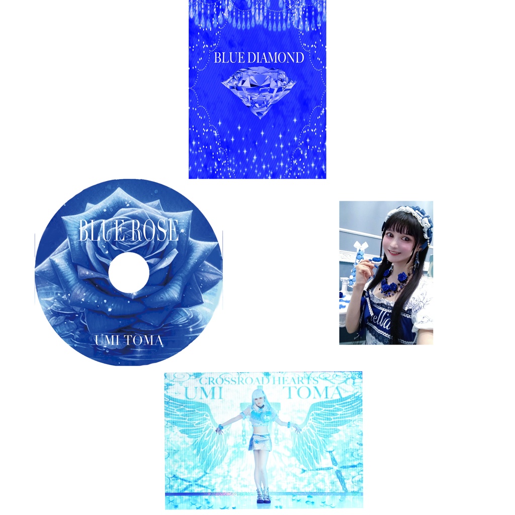 創作写真集「BLUE DIAMOND」コンセプトフォトCDアルバム 