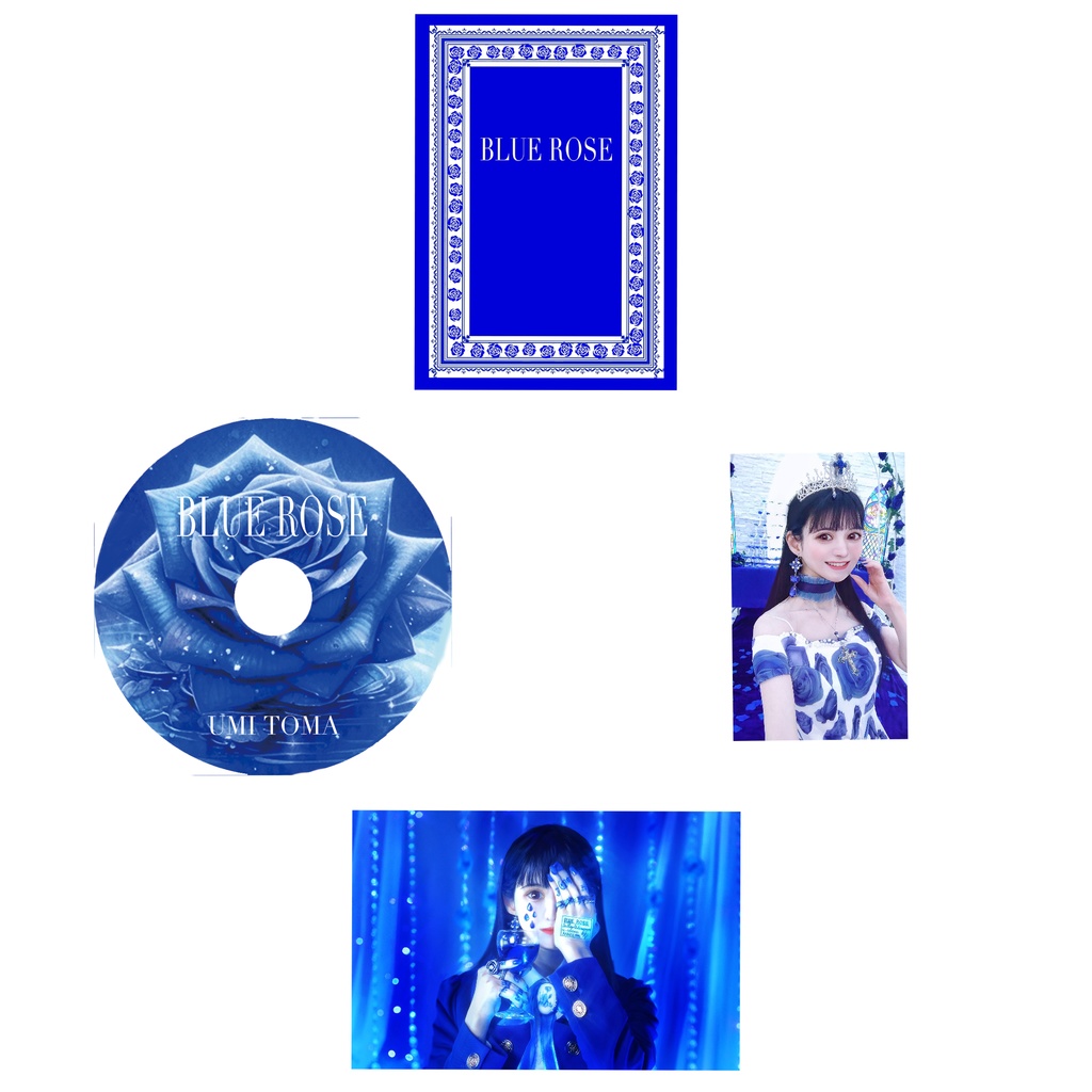 創作写真集「BLUE ROSE」コンセプトフォトCDアルバム 
