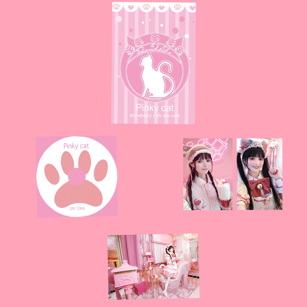 創作写真集「Pinky cat」コンセプトフォトCDアルバム